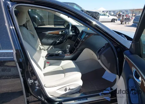 2014 Infiniti Q50 Premium from USA, damaged, VIN JN1BV7AP2EM672661